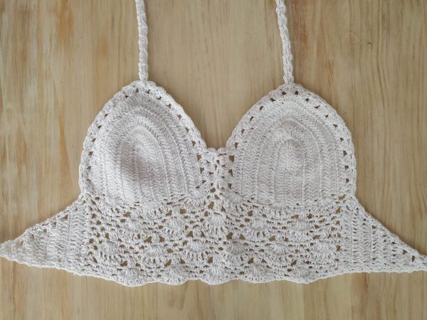 top croche blanco